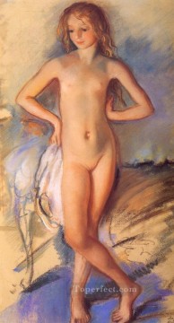  contemporary Painting - nude girl modern contemporary impressionism